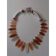 Marquise Carnelian Necklace 